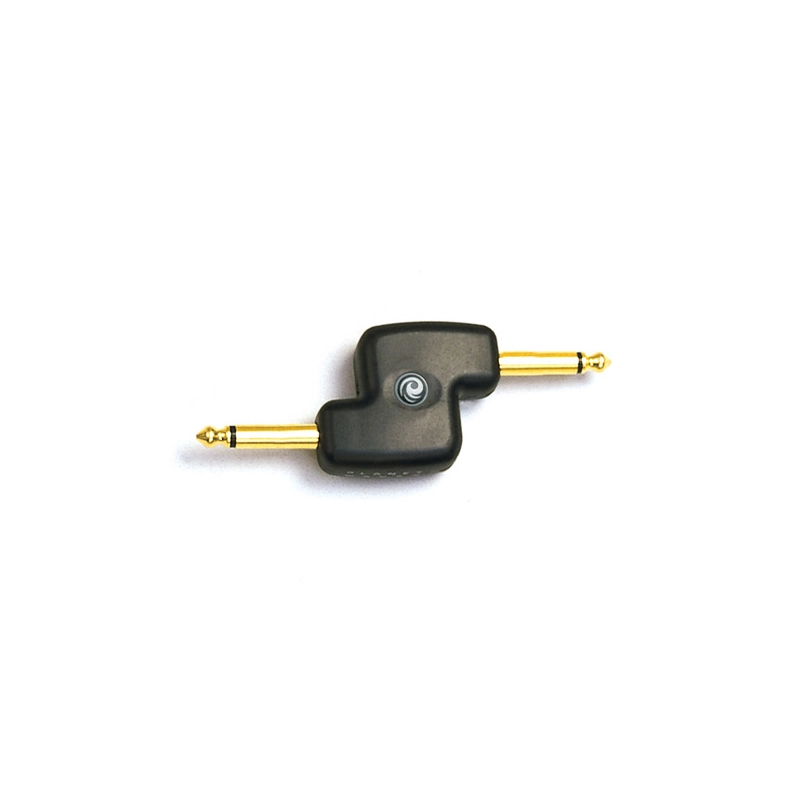 DAddario 1/4 Inch Male Mono Offset Adapter PW-P047B