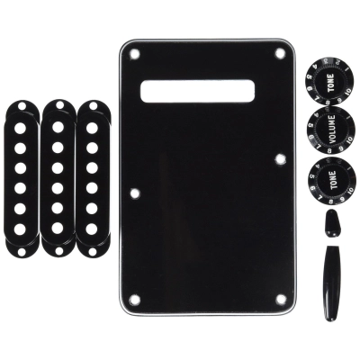 Fender Stratocaster Black Accessory Kit