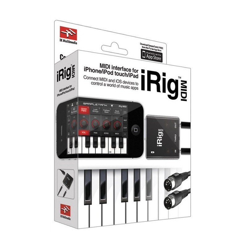 Interfeisas iRIG MIDI IP-RIG-MIDI-IN