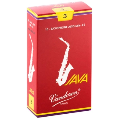 Liežuvėlis saksofonui altui Vandoren JAVA RED nr. 3 SR263R