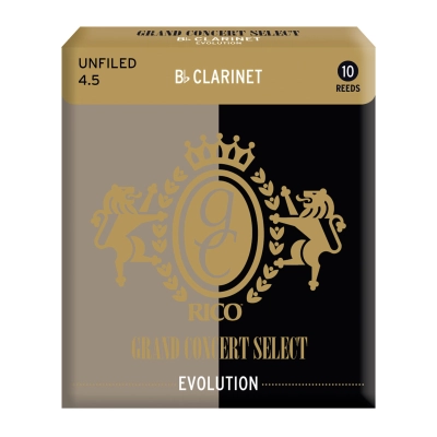 Liežuvėlis Bb klarnetui Rico Grand Concert Select Evolution nr. 4,5 RGE10BCL450