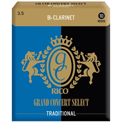 Liežuvėlis klarnetui Rico Grand Concert Select Traditional 3,5 RGC10BCL350