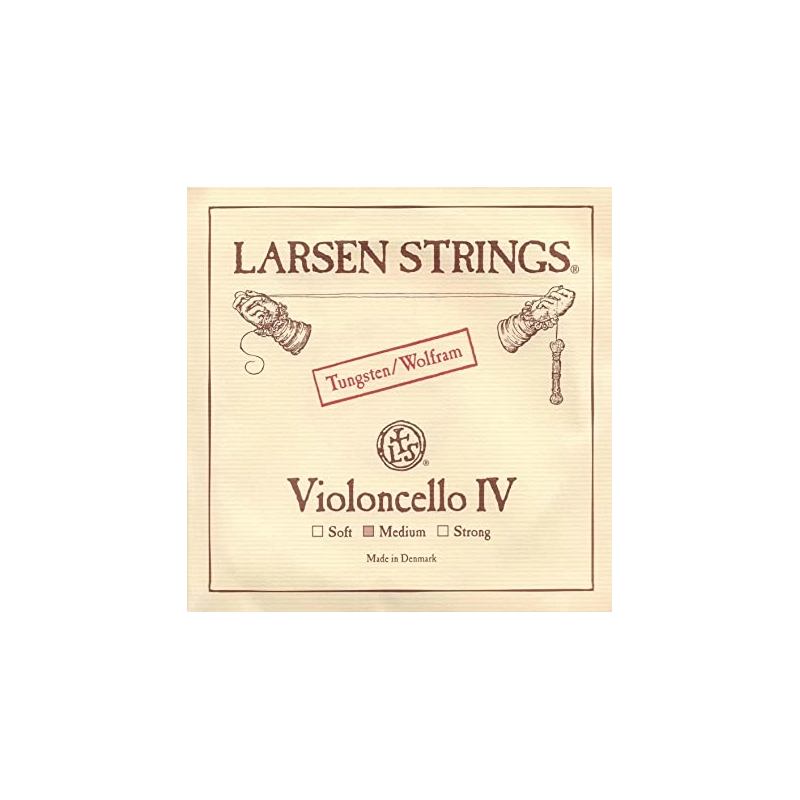 Styga violončelei Larsen C Medium Tungsten 333.142