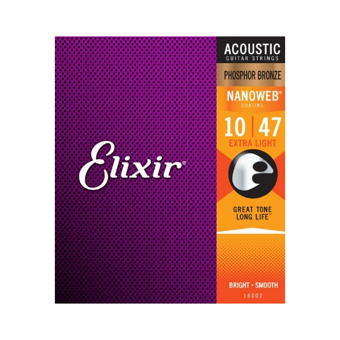 Elixir Nanoweb Phosphor Bronze .010-.047 16002