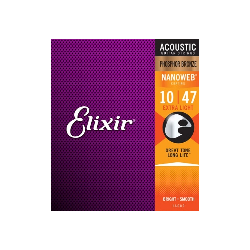 Elixir Nanoweb Phosphor Bronze .010-.047 16002