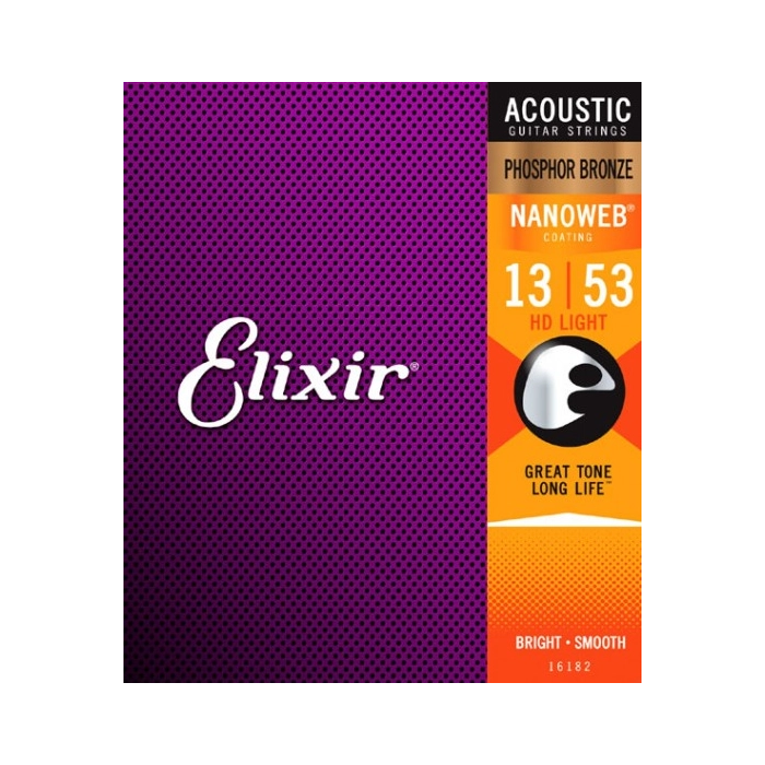 Elixir Nanoweb Phosphor Bronze .013-.053 16182