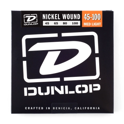 Dunlop Nickel Plated ML DBN45100