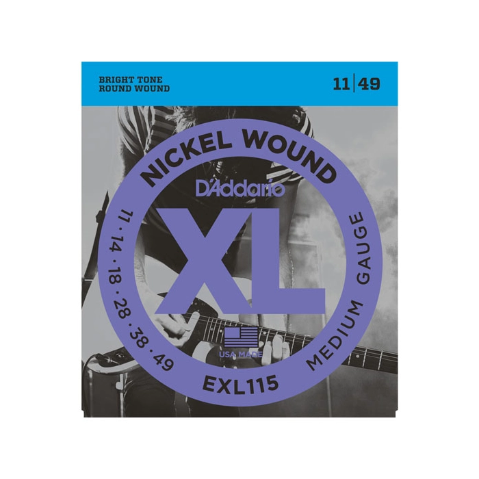 DAddario Nickel Wound .011-.049 EXL115