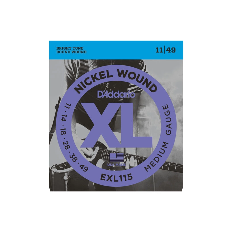 DAddario Nickel Wound .011-.049 EXL115