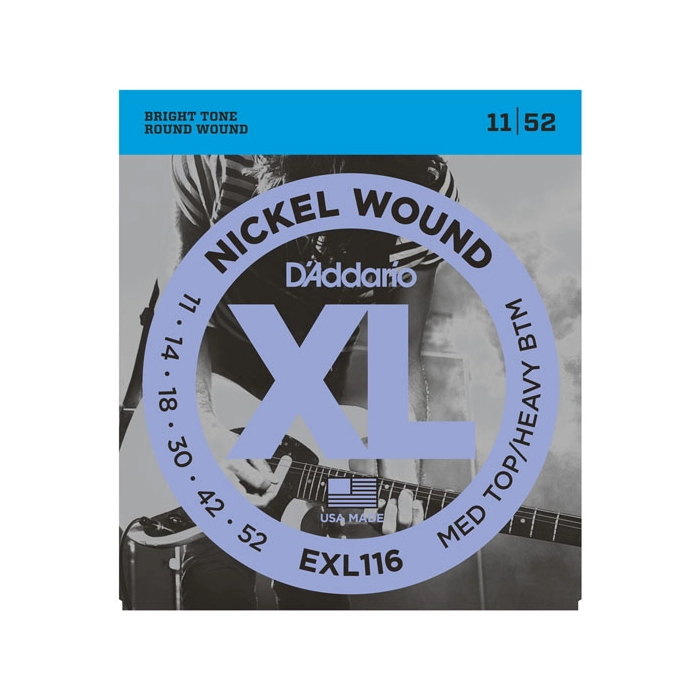 DAddario Nickel Wound .011-.052 EXL116