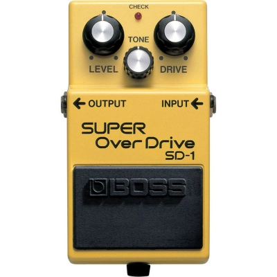 PEDALAS BOSS SUPER OVERDRIVE SD-1