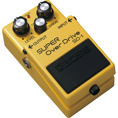 PEDALAS BOSS SUPER OVERDRIVE SD-1