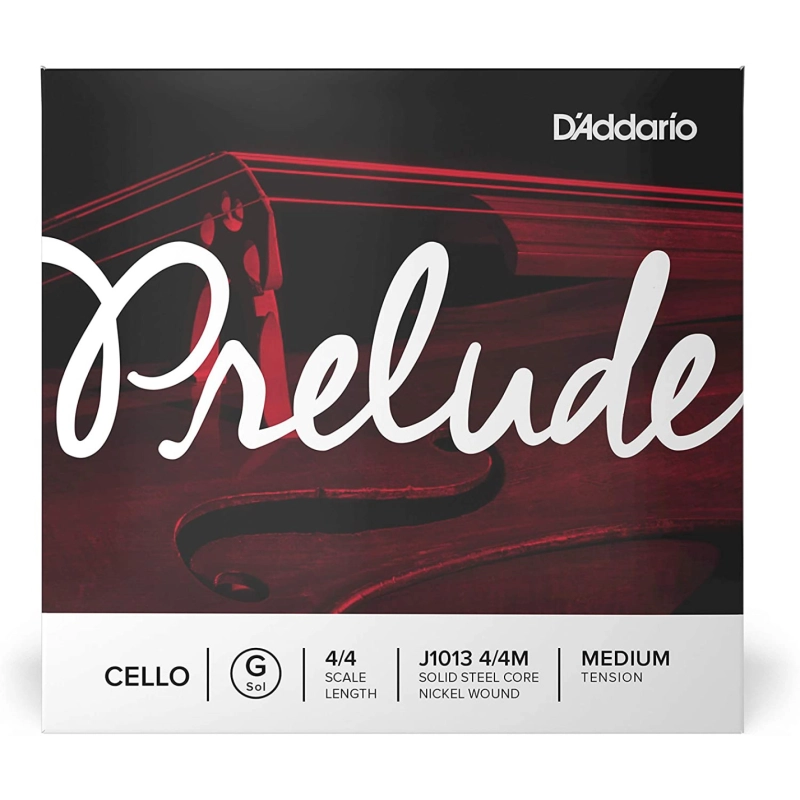 Styga violončelei G DAddario Prelude Medium J1013 4/4M