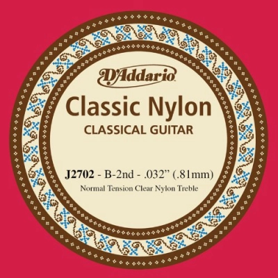 DAddario Single Nylon normal tension  J2702