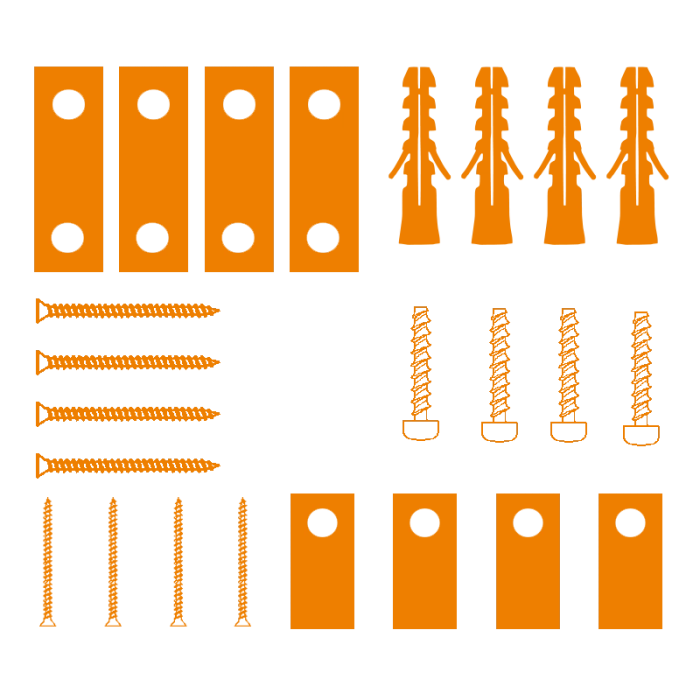 Tvirtinimo Rinkinys HOFA Ceiling Suspension Kit