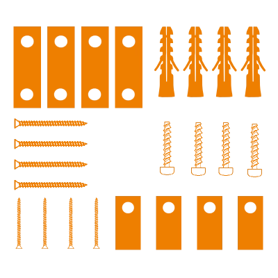 Tvirtinimo Rinkinys HOFA Ceiling Suspension Kit