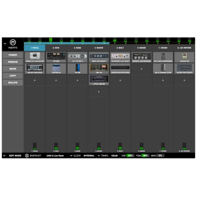 Greitintuvas UNIVERSAL AUDIO UAD-2 Live Rack Core