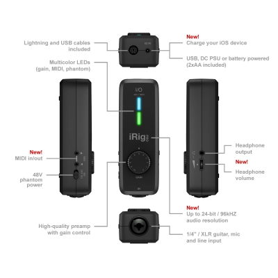 IK Multimedia iRig Pro I/O