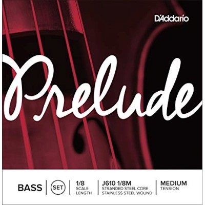 Stygos kontrabosui DAddario Prelude Medium J610 1/8M