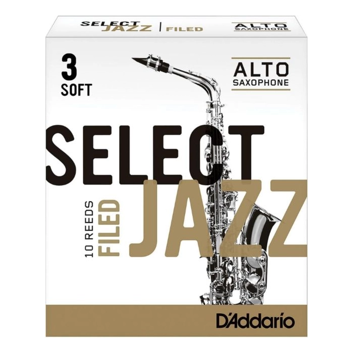 Liežuvėliai altui Rico Select Jazz 3 Soft RSF10ASX3S