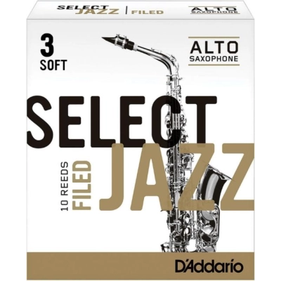 Liežuvėliai altui Rico Select Jazz 3 Soft RSF10ASX3S