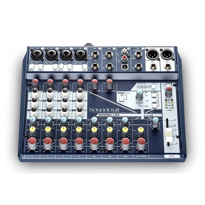 Mikšerinis Pultas Soundcraft Notepad-12FX