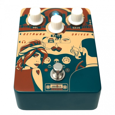 Orange Getaway Driver Overdrive Pedalas