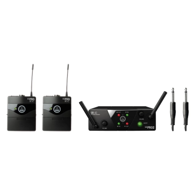 Instumentinė Sistema AKG WMS40 Mini Dual Instrumental Set (537.500 - 539.300 MHz)