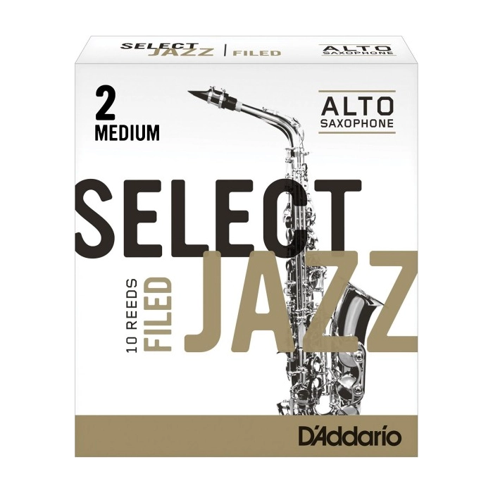 Liežuvėlis saksofonui altui DAddario Jazz Select 2 Medium RSF10ASX2M