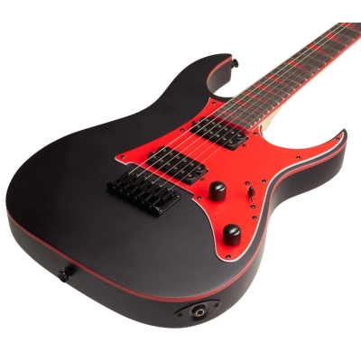 Elektrinė gitara Ibanez GRG131DX black flat