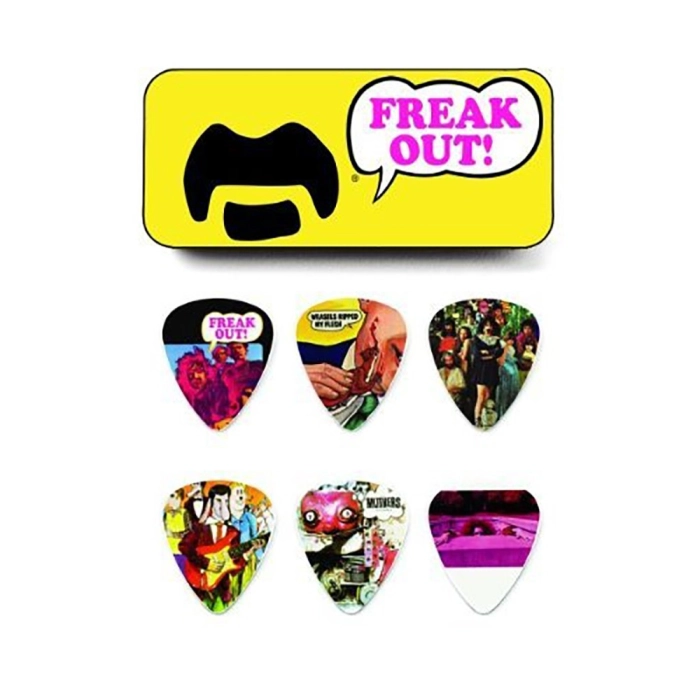 Dunlop Zappa Yellow Pick Tin ZAPPT01M