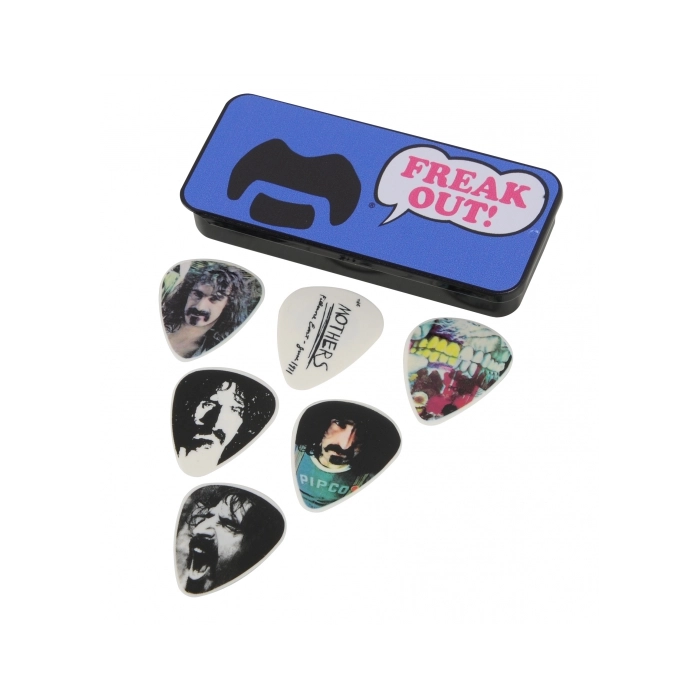 Brauktukai Dunlop Zappa Blue Pick Tin ZAPPT02M