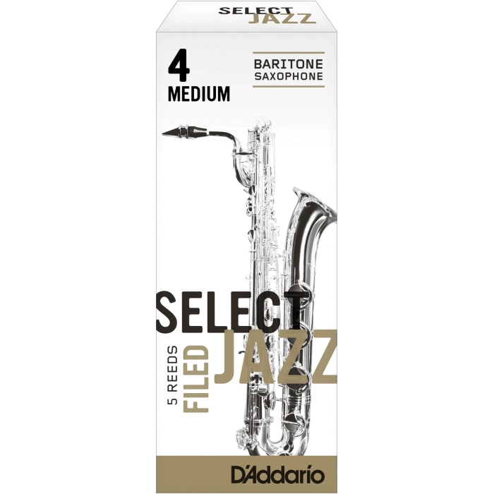 Liežuvėlis Baritono Saksofonui Jazz Select Medium 4 RSF05BSX4M