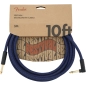 Instrumentinis laidas Fender 10 ANGLED FESTIVAL INSTRUMENT CABLE, BLUE DREAM