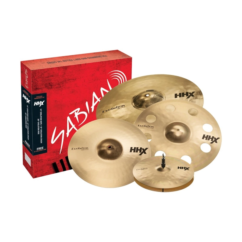 Lėkščių komplektas Sabian HHX Evolution 15005XEBP