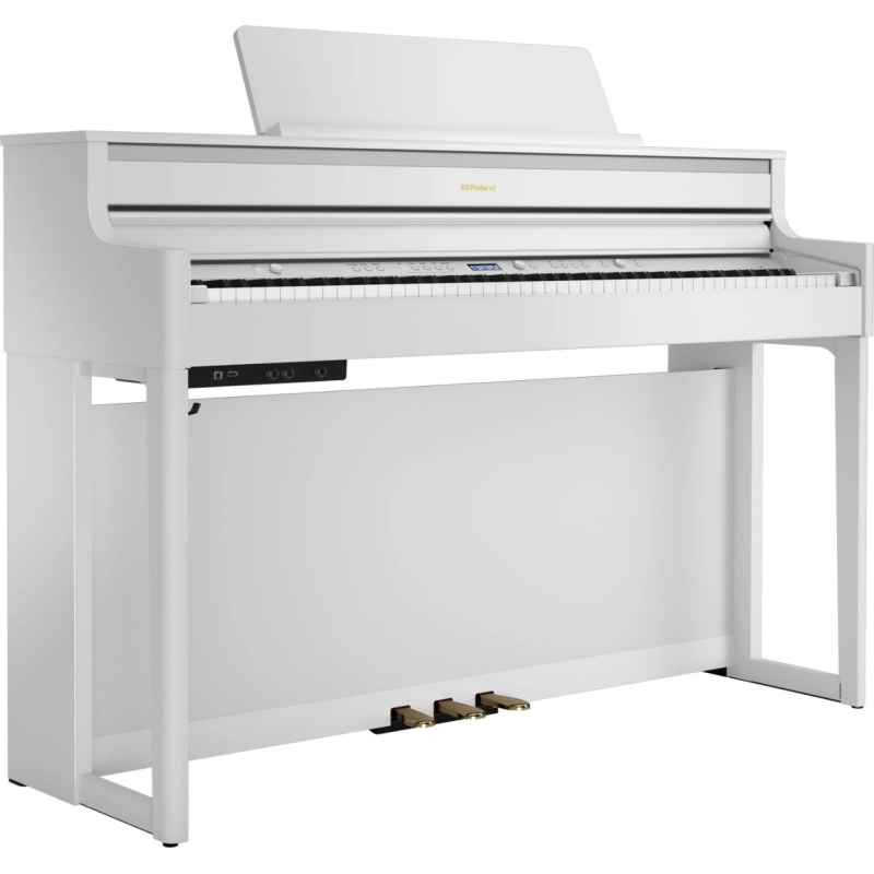 Skaitmeninis pianinas Roland HP-704WH+ stovas KSH704/2WH