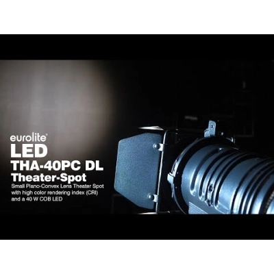 EUROLITE LED THA-40PC Theater-Spot bk