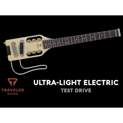 Kelioninė elektrinė gitara Traveler Matte Black TR ULT EL LIGHT MB