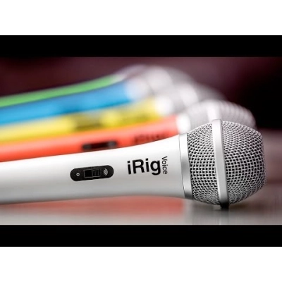 Mikrofonas telefonui / planšetei IK Multimedia iRig Voice White