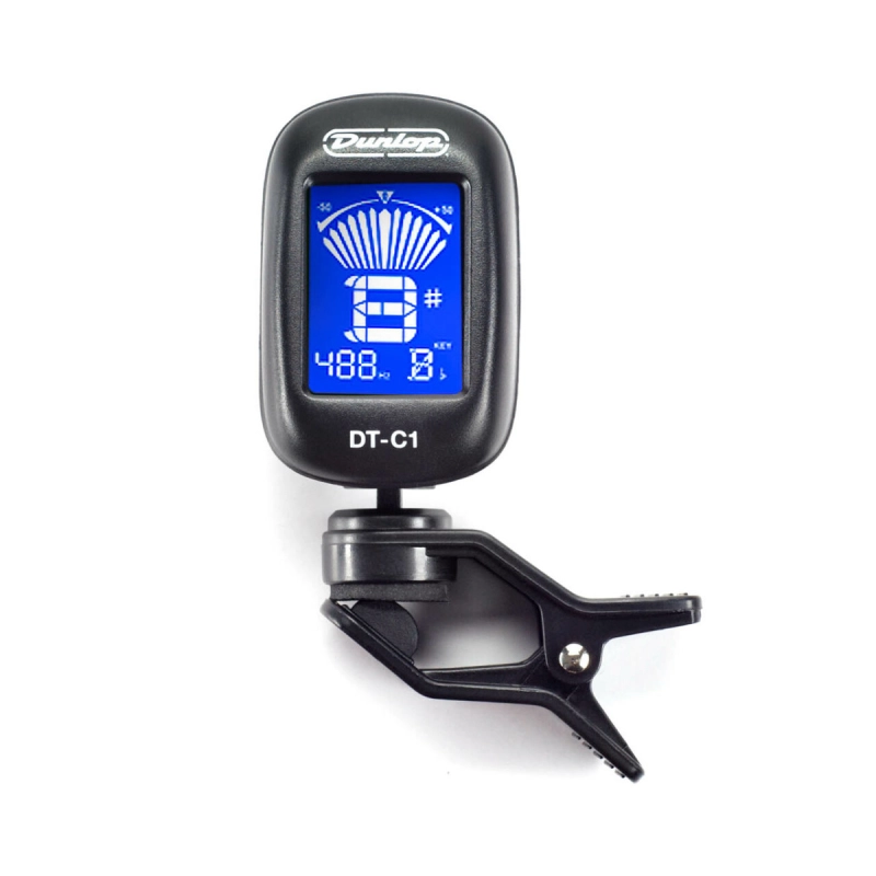 Derintuvas gitarai Dunlop CLIP-ON TUNER DT-C1