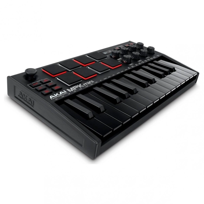 Midi klaviatūra AKAI MPK Mini MK3 Black