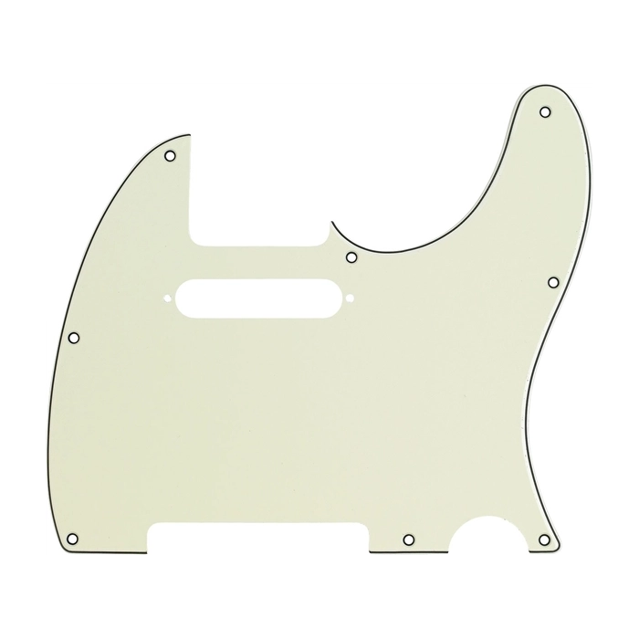 Detalė Fender  8-Hole Mount Multi-Ply Telecaster® Pickguard Mint Green