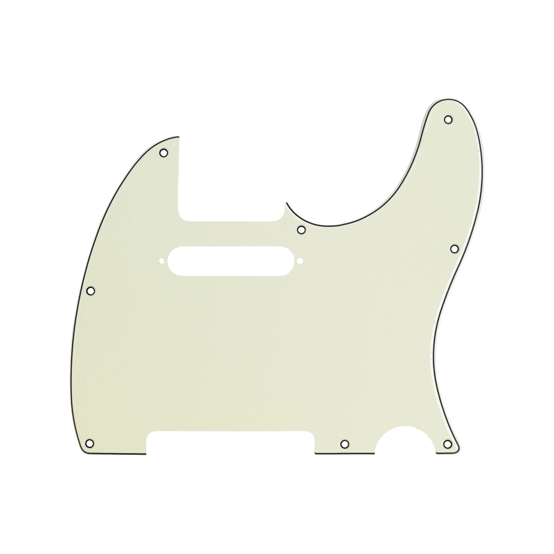 Detalė Fender  8-Hole Mount Multi-Ply Telecaster® Pickguard Mint Green