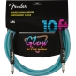 Instrumentinis laidas Fender Professional Glow in the Dark Cable, Blue 10