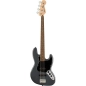 Elektrinė gitara Fender  Affinity Series Jazz Bass, Laurel Fingerboard, Black Pickguard, Charcoal Frost Metallic