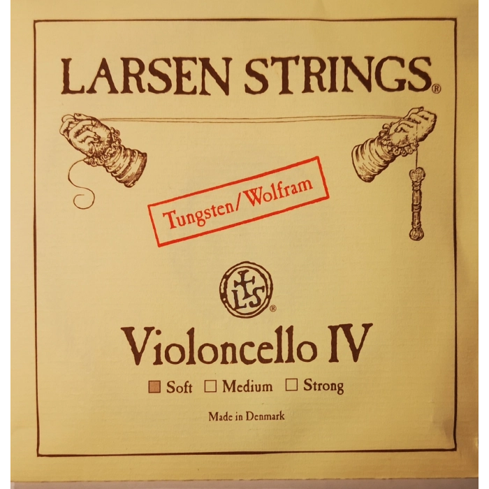 Styga violončelei Larsen C Soft Tungsten SC333141