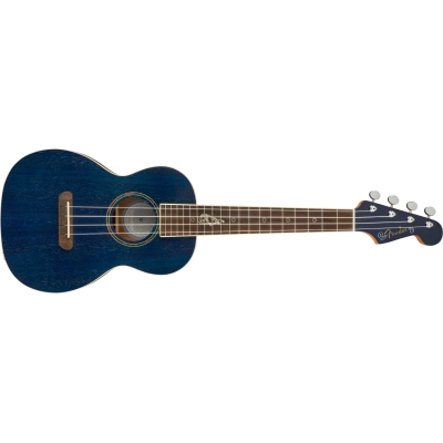 Ukulelė Fender Dhani Harrison Uke, Walnut Fingerboard, Sapphire Blue