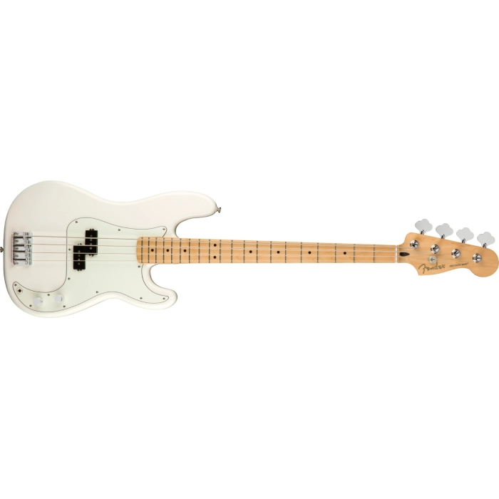 Elektrinė gitara Fender Player Precision Bass, Maple Fingerboard, Polar White