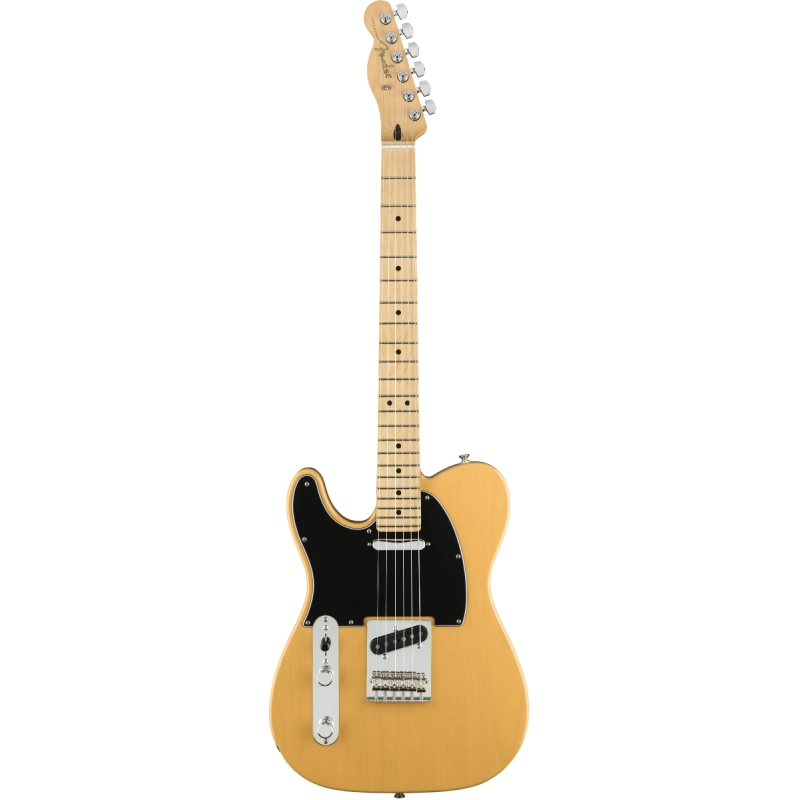 Elektrinė gitara kairiarankiams Fender Player Telecaster Left-Handed, Maple Fingerboard, Butterscotch