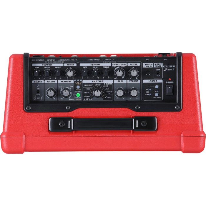 Kubas gitarai Roland Cube Street II Red CUBE-ST2-R